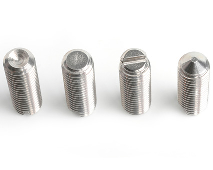 Stainless Steel Slotted Grubscrews