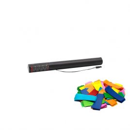 multi colour, confetti cannons, confetti cannon, buy confetti cannon, 50cm confetti blaster, confetti shooter, confetti cannons confetti blasters, electric confetti cannon, electric confetti shooter.