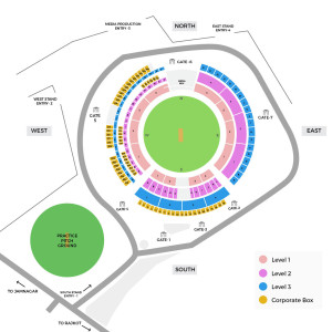 Saurashtra Cricket Association Stadium Tickets, Ind vs Eng Rajkot ...