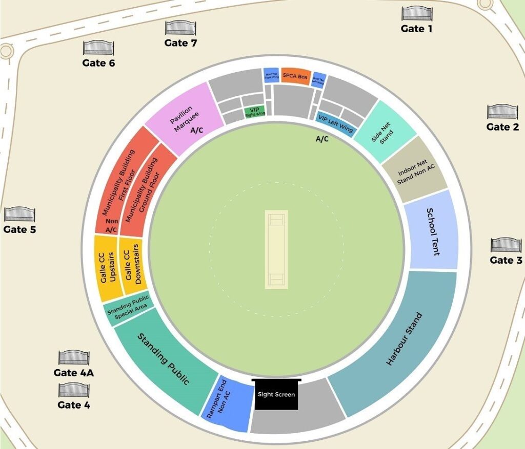 Sri Lanka vs Australia Galle Test Tickets, Galle Stadium Ticket Prices