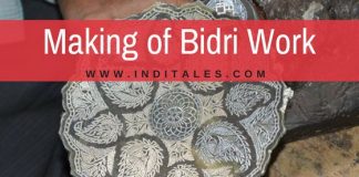 Making of Bidri Art