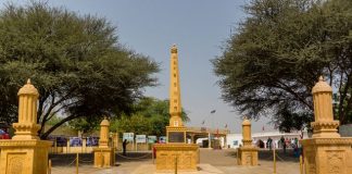 Vijay Stambh at Tanot Rai Temple