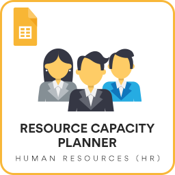 Resource Capacity Planner Google Sheet Template