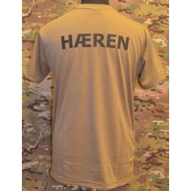 LANCER - T-shirt, MTS-Khaki med HÆREN tryk på ryg