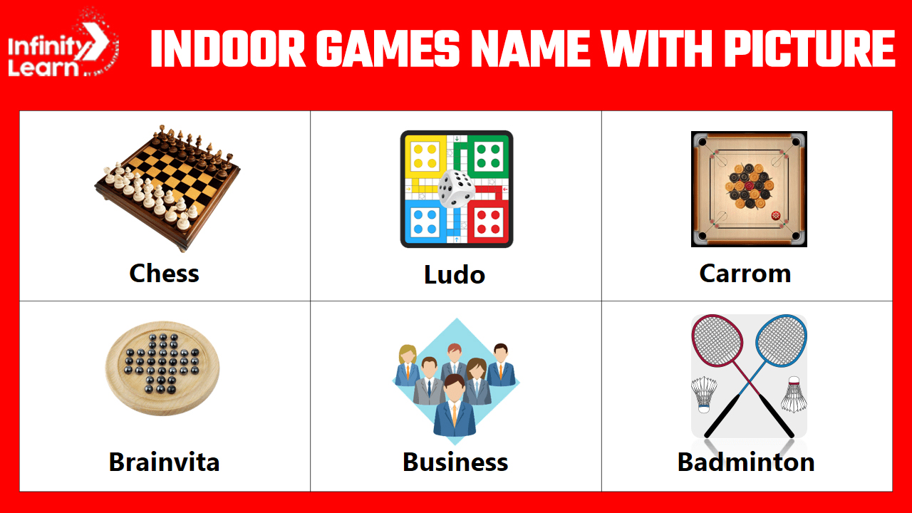 List of 20 Indoor Games Name in English - Infinity Learn (IL)