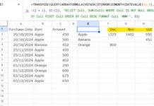 Example of Sorting Month Names in QUERY Pivot Headers Chronologically