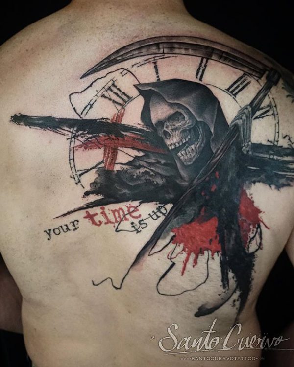 110 Unique Grim Reaper Tattoos Youll Need to See  Tattoo Me Now