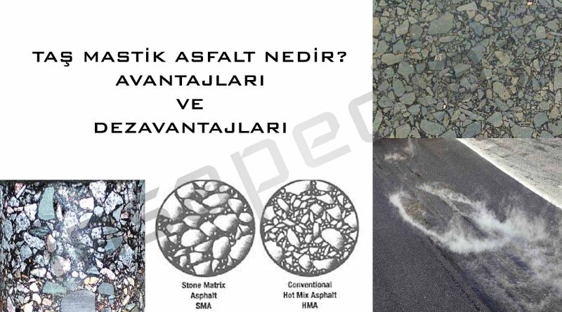 Taş Mastik Asfalt Nedir-Avantajları ve Dezavantajları