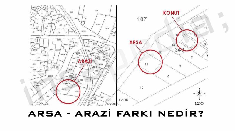 Arsa - Arazi Farkı Nedir