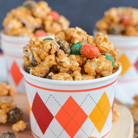 Caramel Pumpkin Spice Popcorn