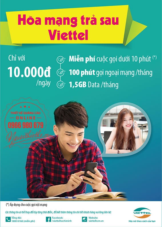 poster quảng cáo viettel