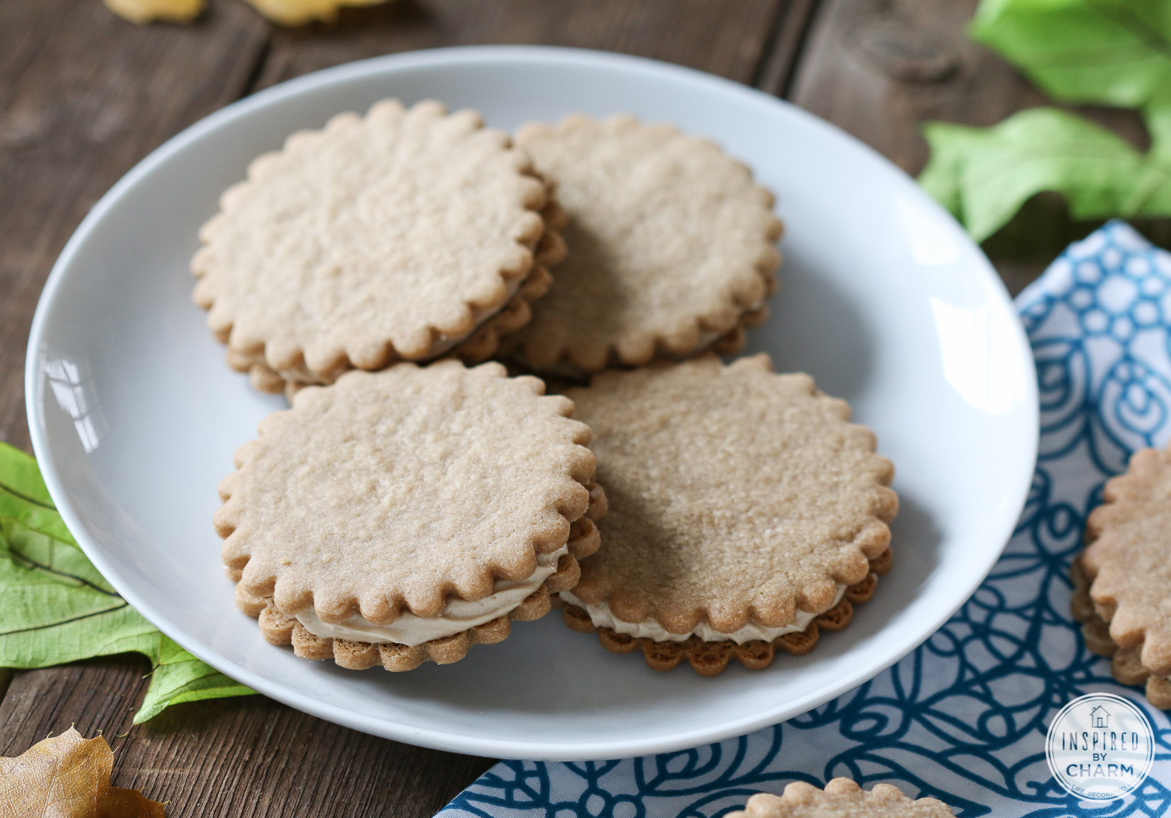 Maple Cream Sandwich Cookie