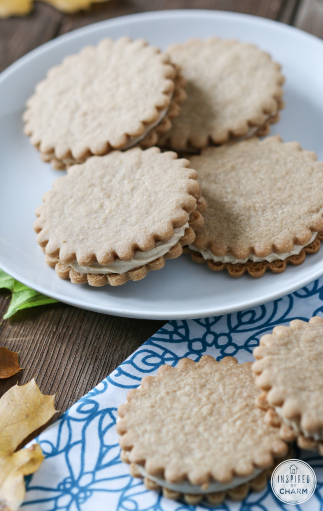 Maple Cream Sandwich Cookie