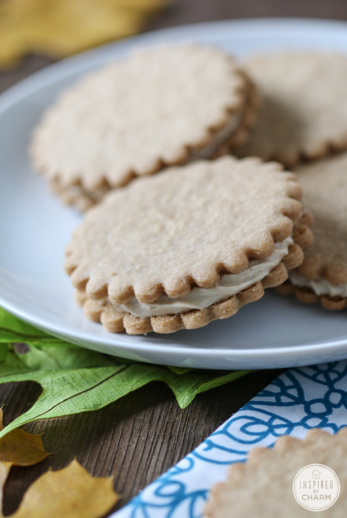 Maple Cream Sandwich Cookie