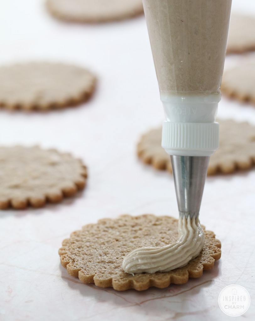 Maple Cream Sandwich Cookie