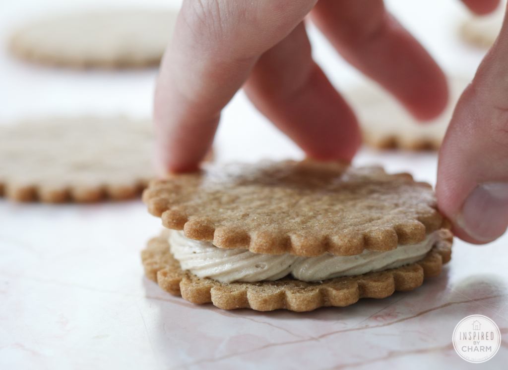 Maple Cream Sandwich Cookie