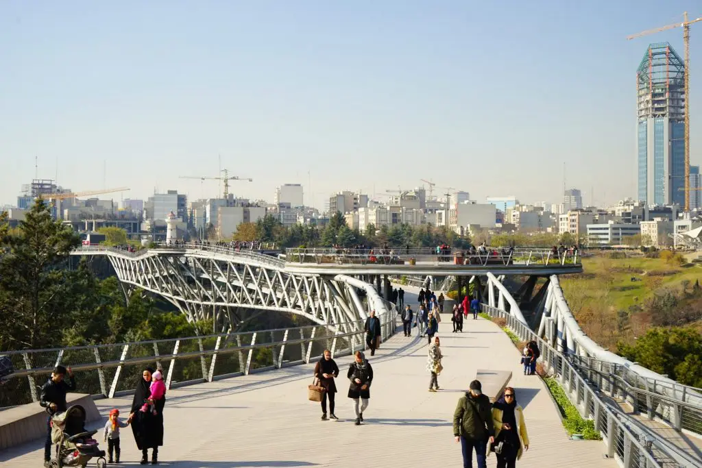 Tabi'at Bridge / Nature Bridge Tehran