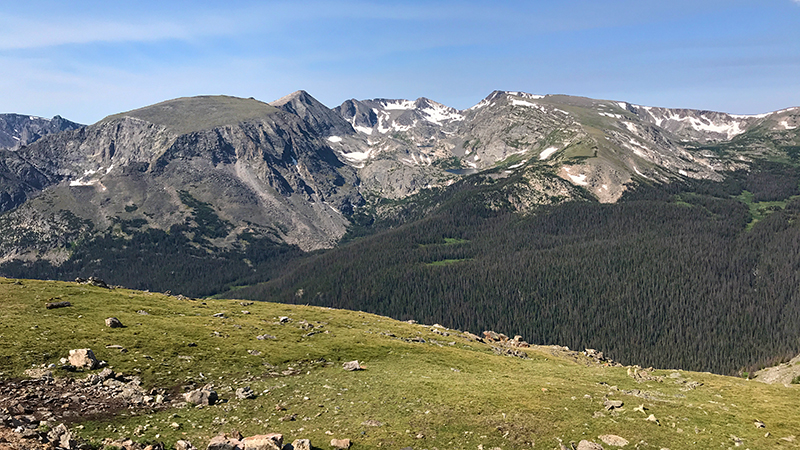 Rock Cut Overlook on Trail Ridge Road in Rocky Mountain National Park