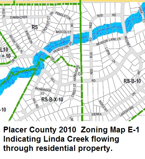 Placer County Zoning Map Granite Bay Linda Creek FEMA Flood Maps   IMK