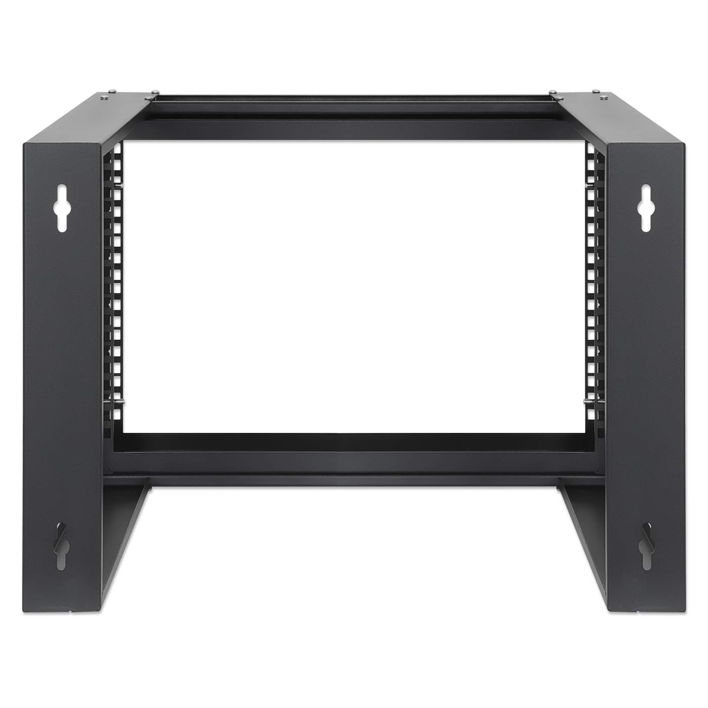 Wallmount OpenFrame Netw. Rack 6U Front-Hinged SwingFrame