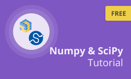 Free Online Numpy and Scipy Course