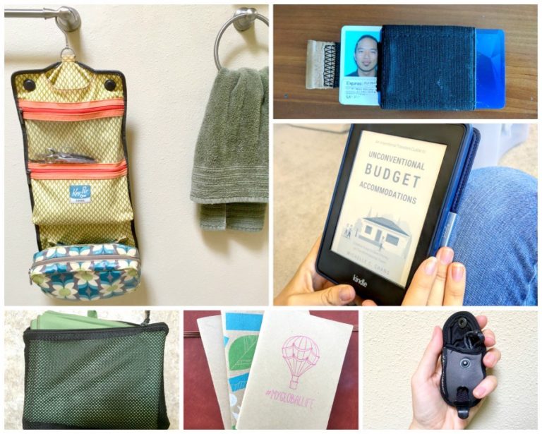 Useful travel gift ideas and travel accessories for people going traveling