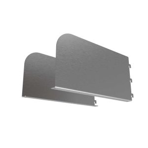 SBB Stainless Steel Bookend Shelf Brackets