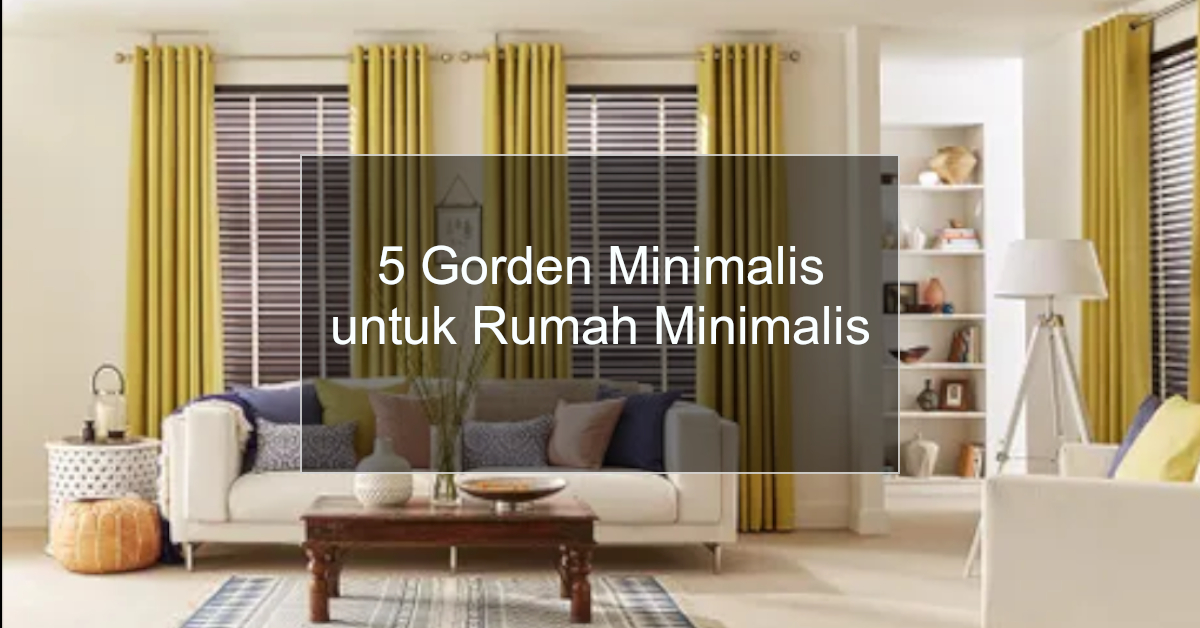 gorden minimalis