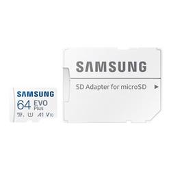 Samsung microSDXC 64GB EVO Plus + SD adaptér