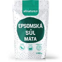 Allnature Epsomská sůl Máta 1 kg