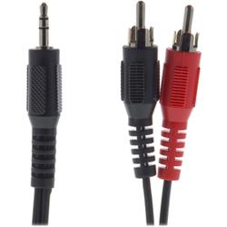 Sencor SAV 104-050 3,5 mm stereo jack - 2x Cinch/RCA konektor