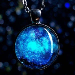 Glow In The Dark Galaxy Necklace