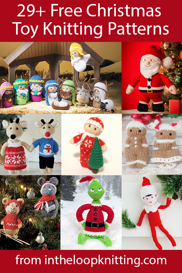 Christmas Toy Knitting Patterns