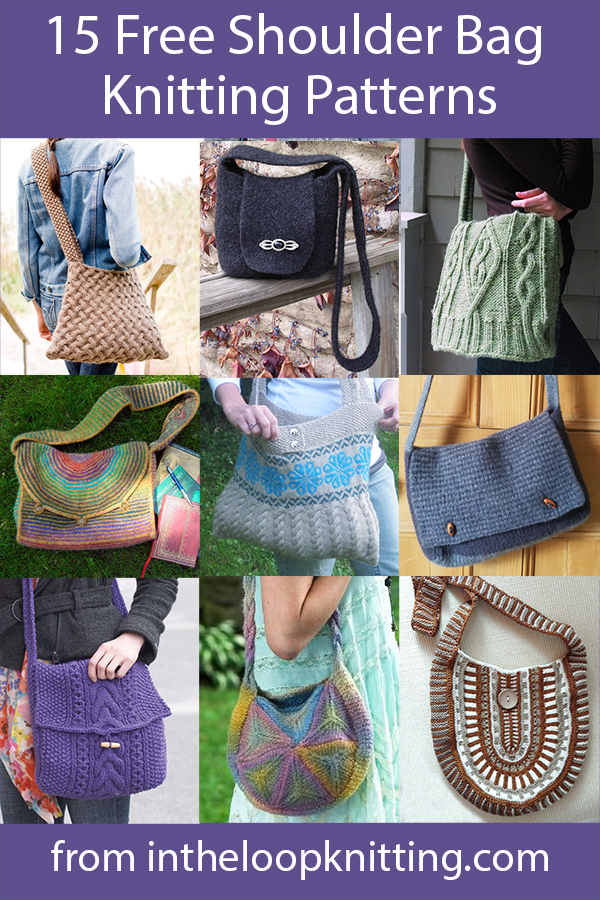 Shoulder Bag  Knitting Patterns