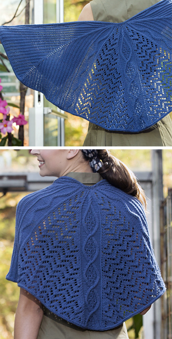 Knitting Pattern for Hope Springs Shawl