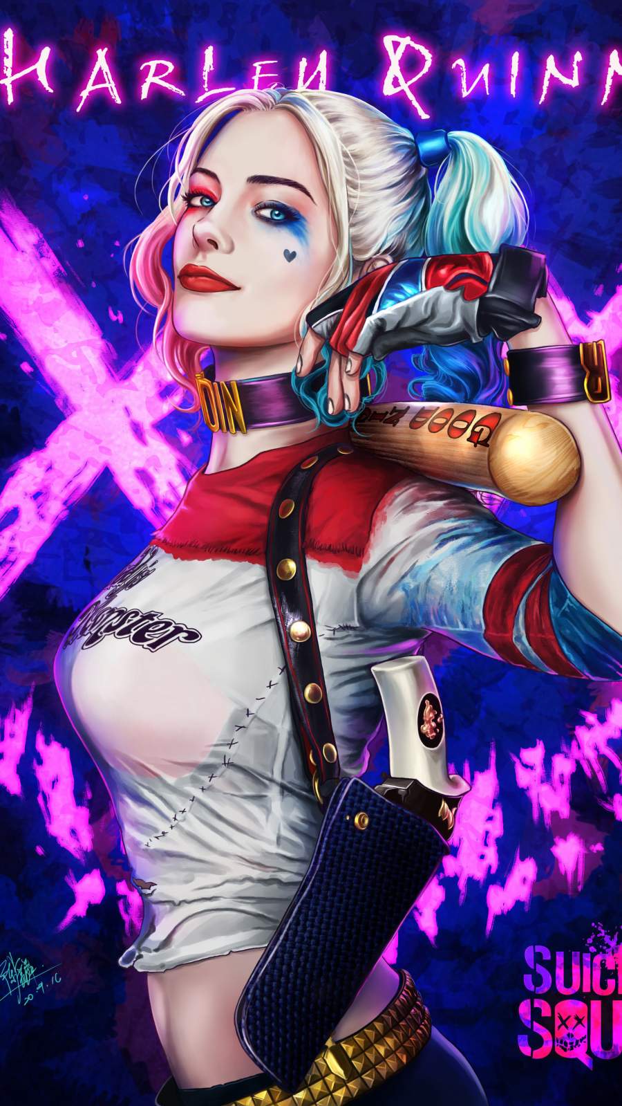 Harley Quinn Art Wallpaper