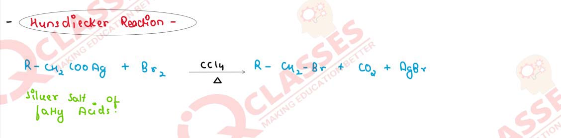 explain hunsdeicker reaction