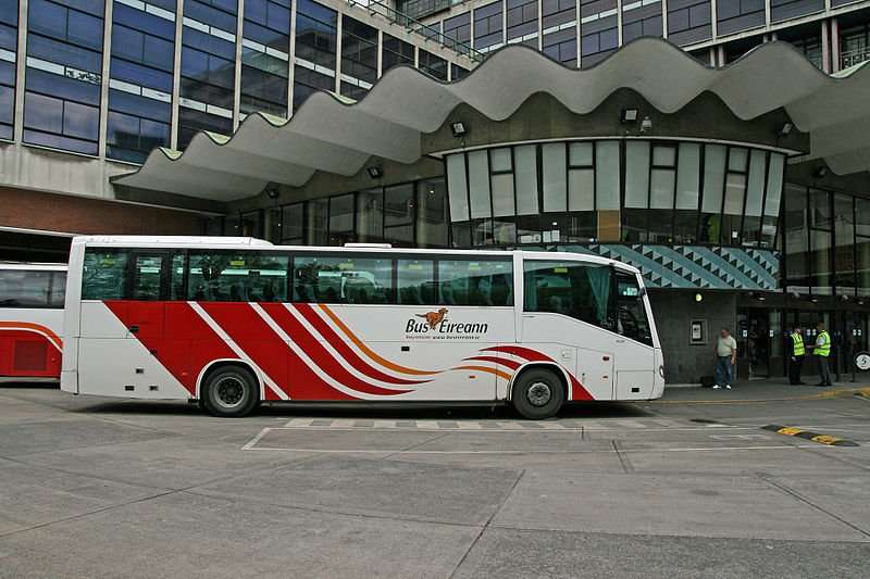 Bus Eireann busaras station