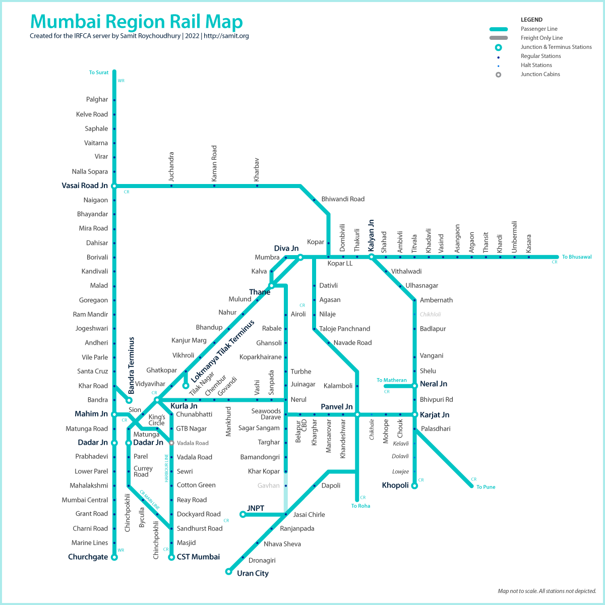 [IRFCA] Indian Railways FAQ - Major Suburban Area Route Maps