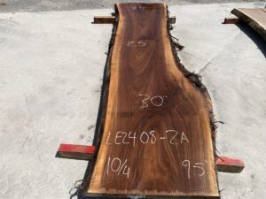 live edge walnut slab, unsteamed walnut, walnut tabletops