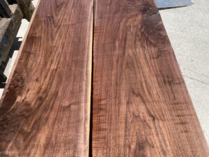 rustic walnut lumber, premium lumber, unsteamed walnut