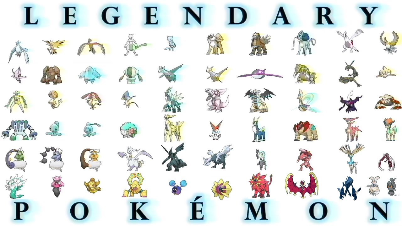 How To Get Shiny Legendary Pokemon List Of All - PELAJARAN