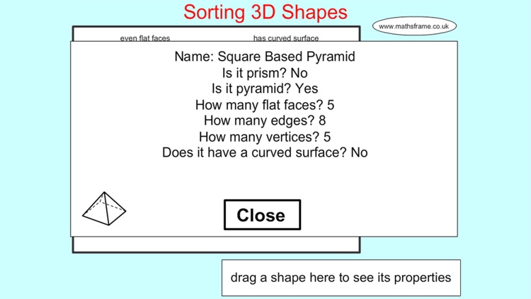 Sorting 3D Shapes Venn Diagram