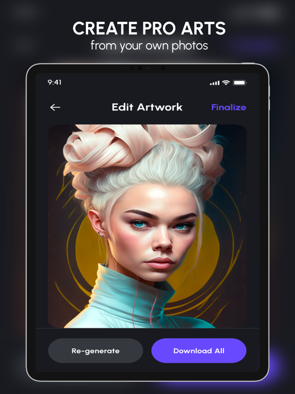 Télécharger AI Art Generator - Art Studio pour iPhone / iPad sur l'App ...