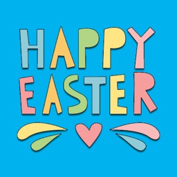 Happy Easter - stickers emoji