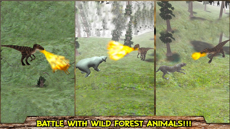 Real Dinosaur Attack Simulator 3D – Destroy the city with deadly t-rex in this extreme game screenshot-3