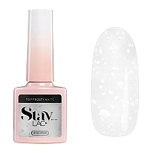 Top do lakieru hybrydowego StayLAC UV Gel Polish Frosty Matte Top