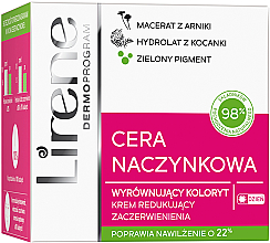 Równoważący krem do cery naczynkowej Lirene Couperose Skin