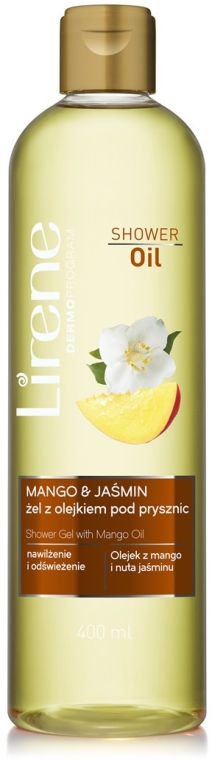 Żel z olejkiem pod prysznic - Lirene Shower Oil Mango & Jasmin