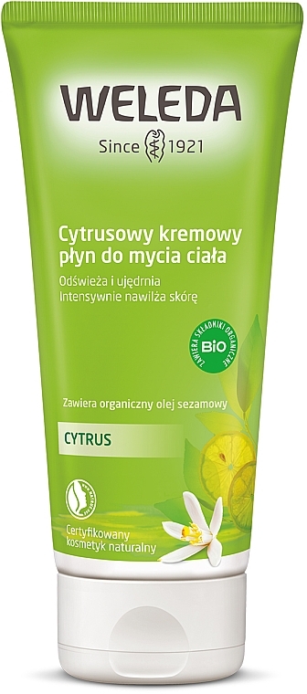 Orzeźwiający cytrusowy żel pod prysznic - Weleda Citrus Erfrischungsdusche